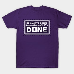 Never Impossible [deep purple] T-Shirt